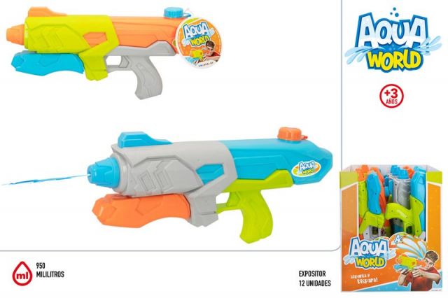 AQUA WORLD-PISTOLA AGUA 2/S DISP12