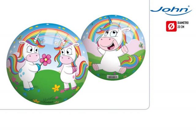 PELOTA PVC D23CM - UNICORN (HINCHADA)