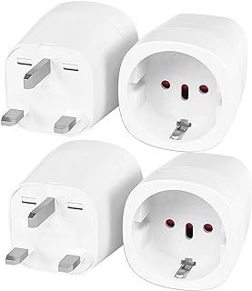 ADAPTADOR ELECTRICIDAD UK EUROPEO