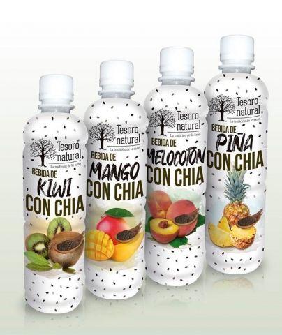 BEBIDA CHIA 4 SABORES TESORO NATURAL